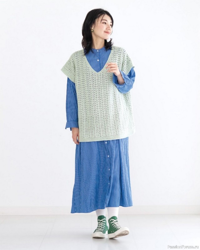Вязаные модели в журнале «Knit Ange - Spring 2024»