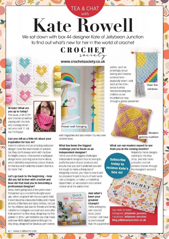 Вязаные проекты крючком в журнале «Crochet Now №98 2023»