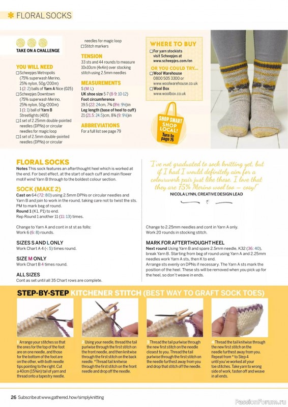 Вязаные проекты крючком в журнале «Simply Knitting №248 2024»