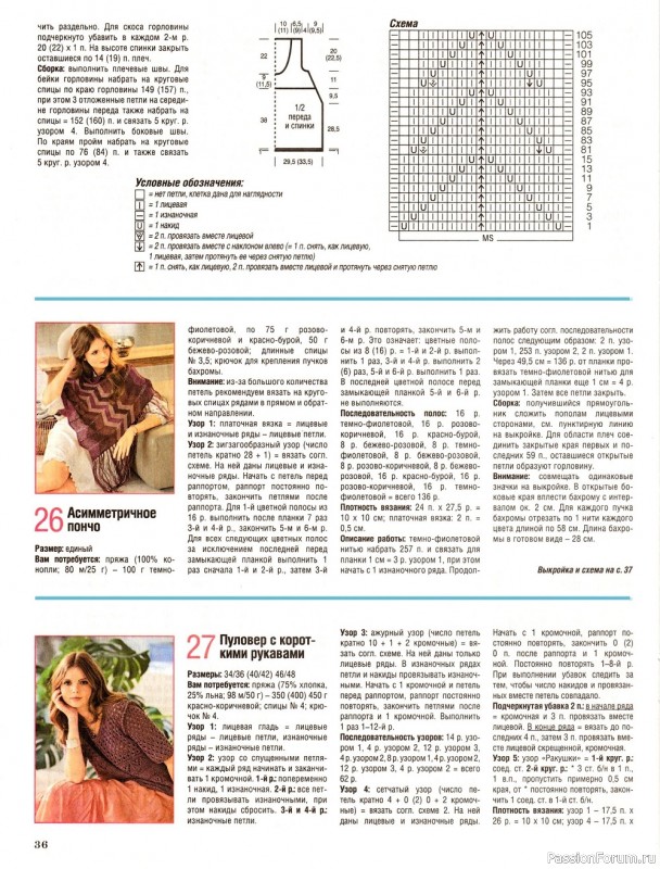 Вязаные модели в журнале «Сабрина №4 2022»