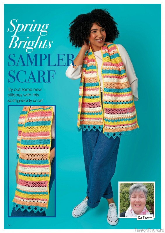 Вязаные проекты крючком в журнале «Crochet Now №119 2025»