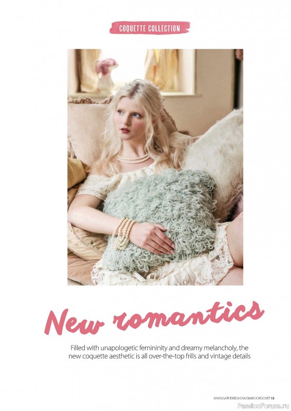 Вязаные проекты крючком в журнале «Simply Crochet №148 2024»