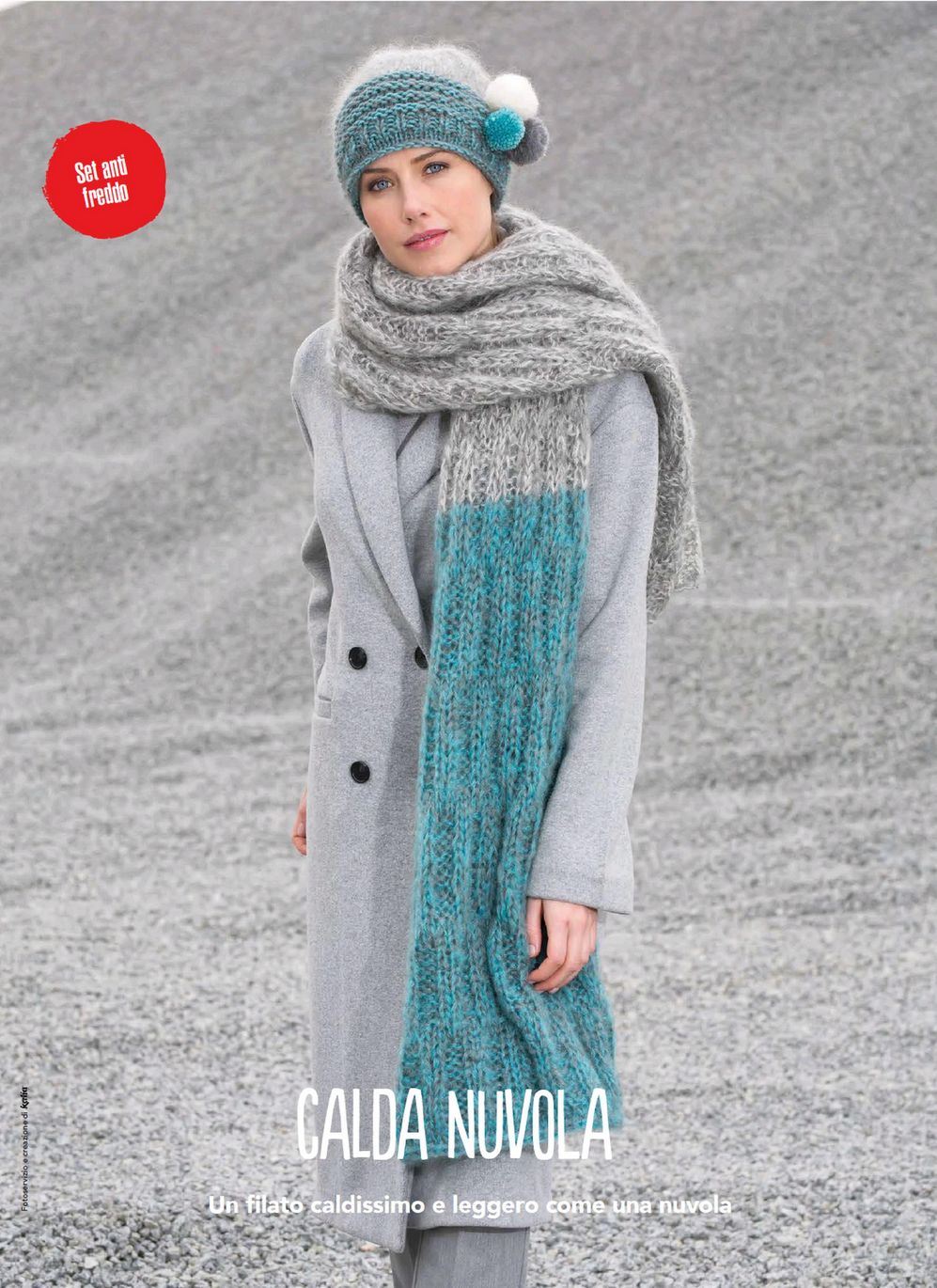 Шали в итальянском журнале &quot;Piu Maglia Sheciale. Scialli №8 2021&quot;