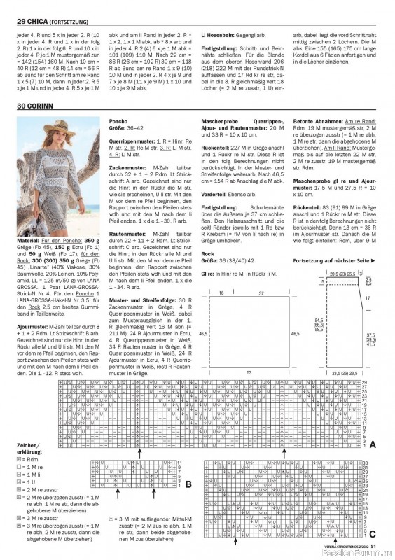 Вязаные модели спицами в журнале «Verena Stricktrends №2 2022»