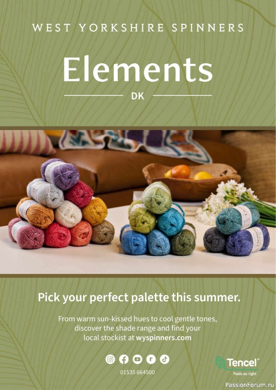 Вязаные проекты крючком в журнале «Simply Crochet №163 2025»
