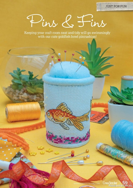 Коллекция вышивки в журнале «CrossStitcher №393 2023»