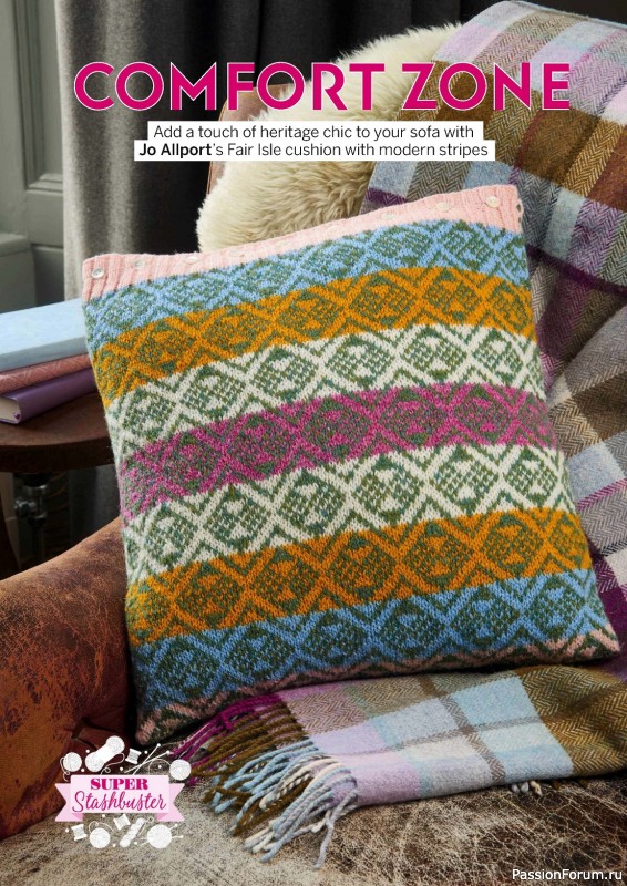 Вязаные проекты крючком в журнале «Simply Knitting №249 2024»