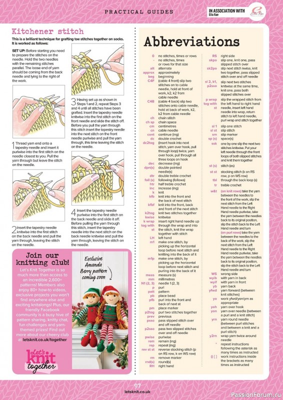 Вязаные проекты спицами в журнале «Let's Knit №188 2022»