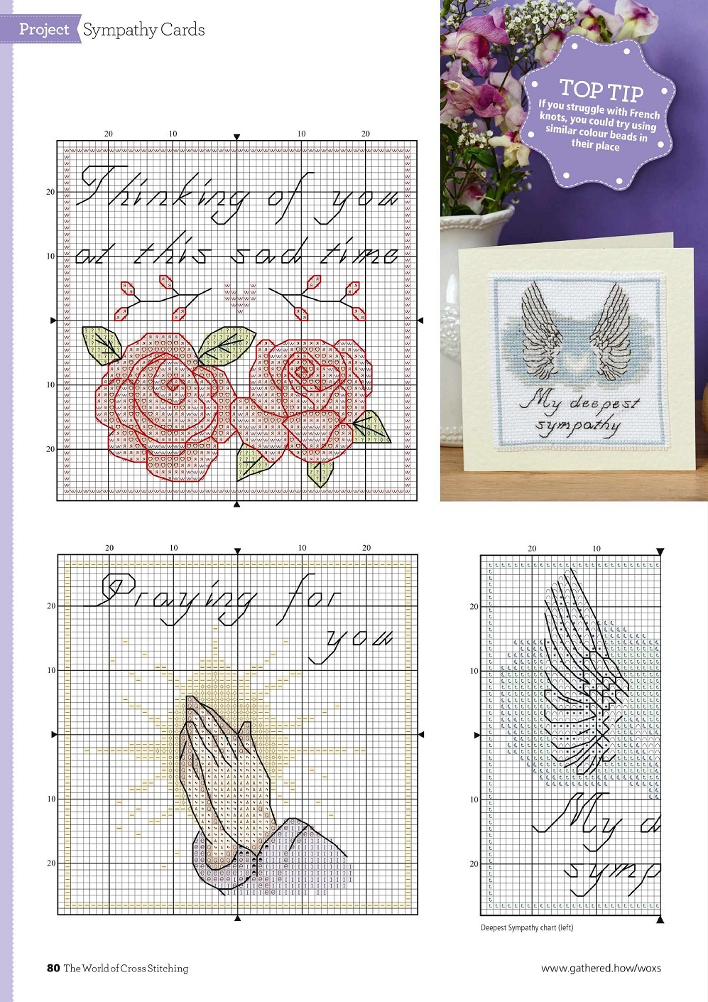 Для любителей вышивания крестом журнал "The World of Cross Stitching" №315 2021
