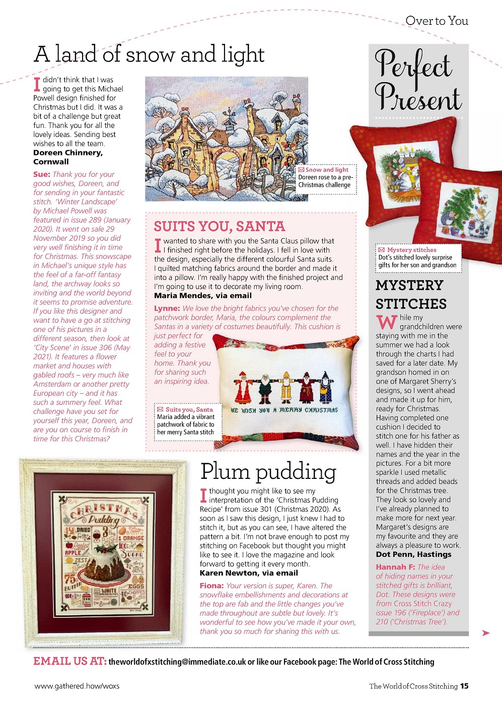 Журнал &quot;The World of Cross Stitching&quot; №313 2021