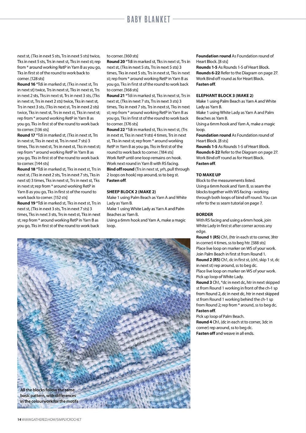 Вязаные модели для всей семьи в журнале "Simply Crochet №118 2022"
