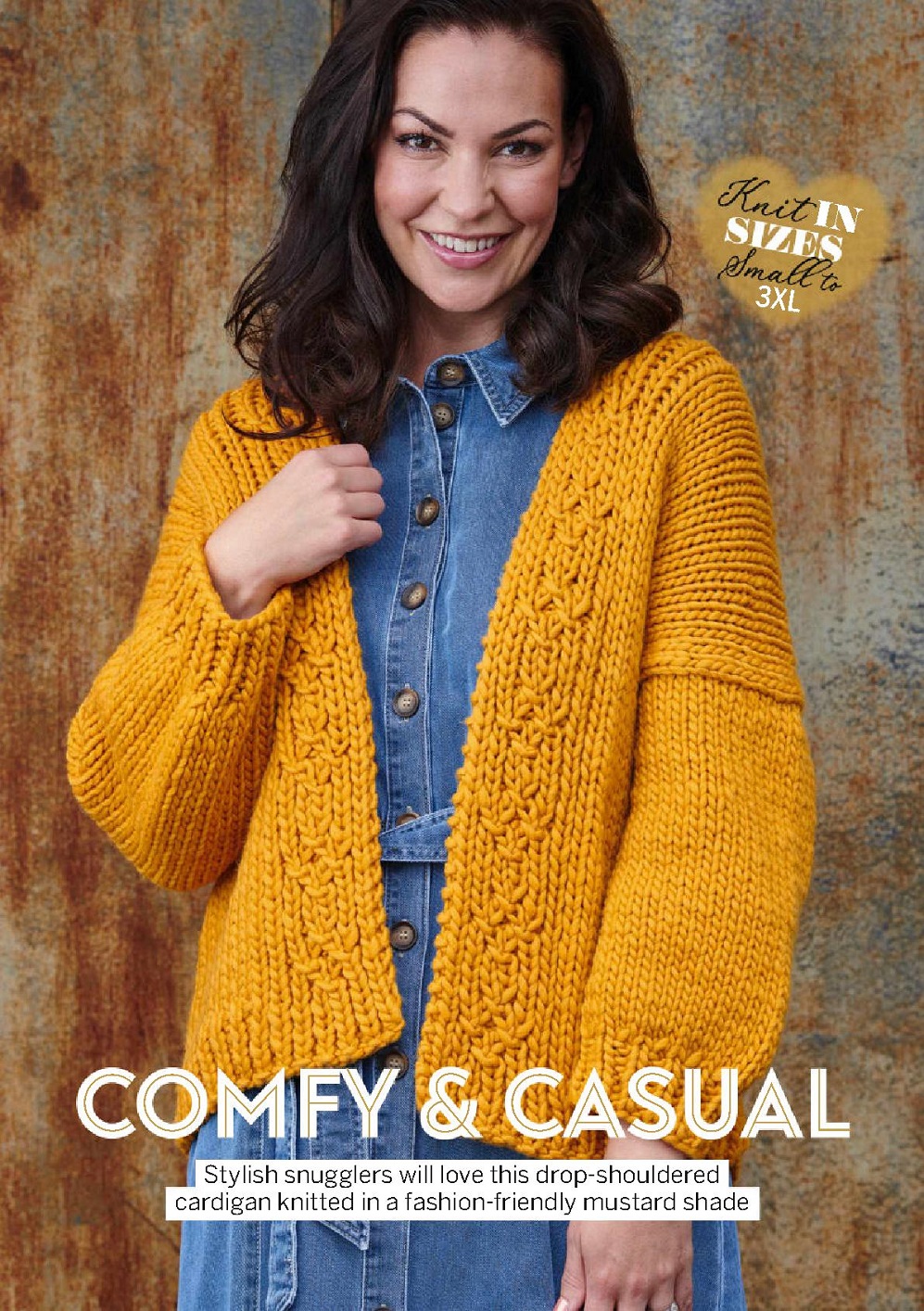 Вязаная одежда для взрослых и детей в журнале &quot;Simply Knitting №220 2022&quot;