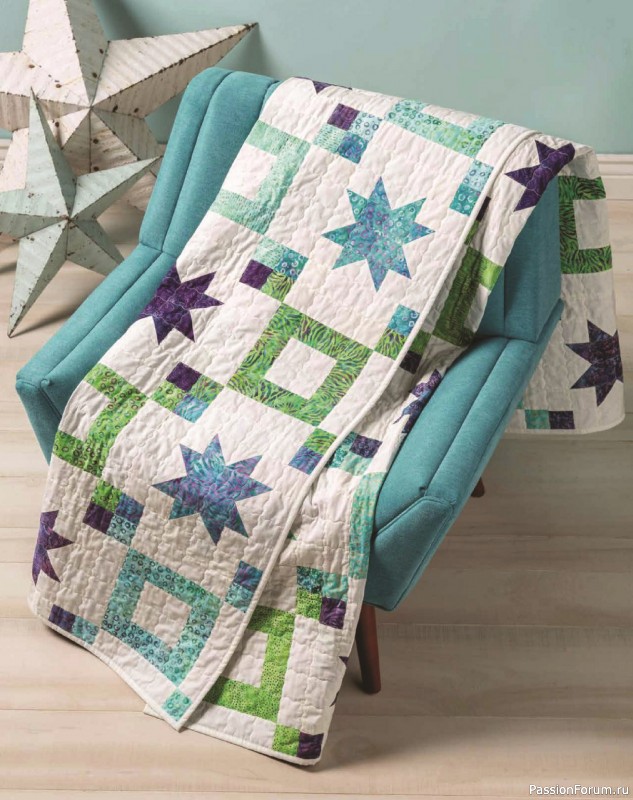 Коллекция проектов для рукодельниц в журнале «Quilter’s World Special - Perfectly Precut 2025»