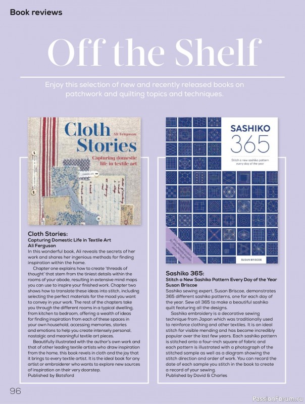 Коллекция проектов для рукодельниц в журнале «Quilters Companion №132 2025»