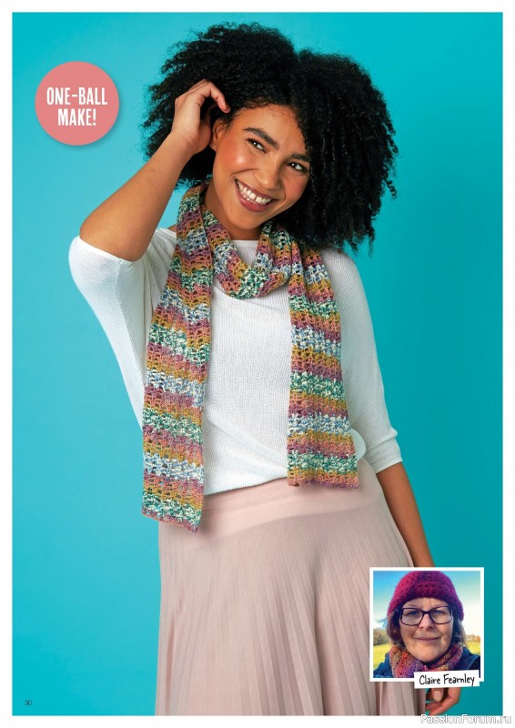 Вязаные проекты крючком в журнале «Crochet Now №120 2025»