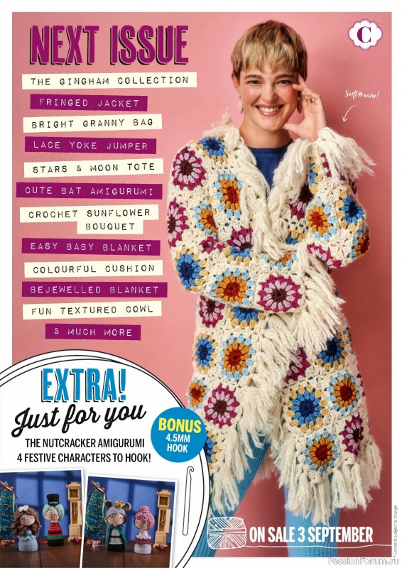 Вязаные проекты крючком в журнале «Simply Crochet №152 2024»