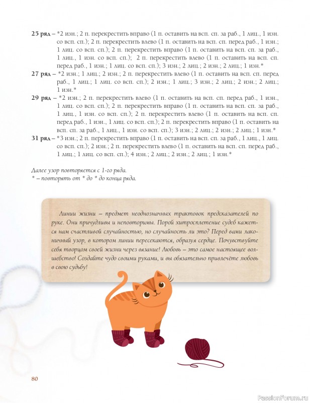 Вязаные проекты в книге «Коллекция лучших узоров»