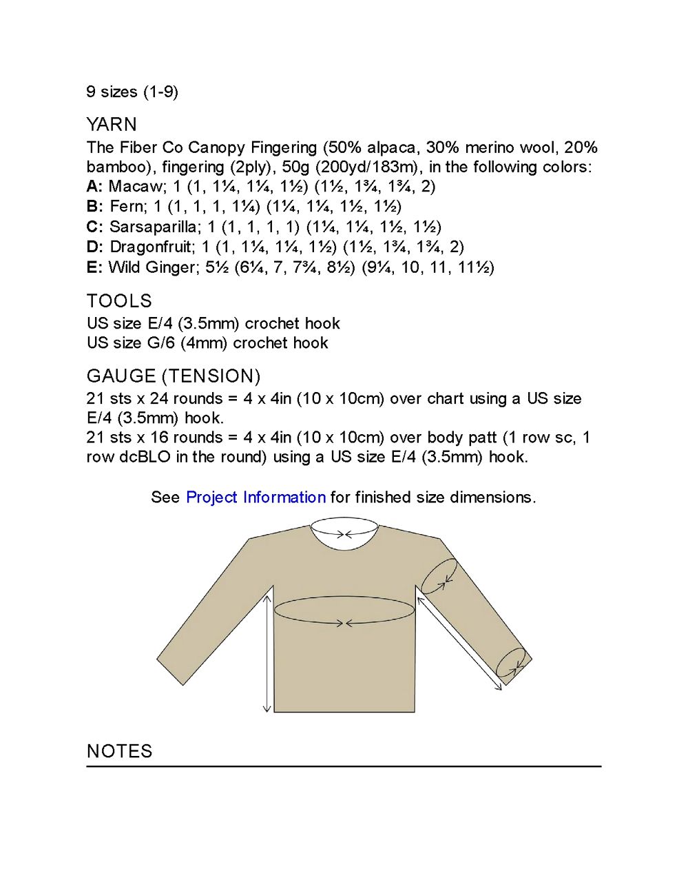 Коллекция проектов крючком в книге &laquo;Colorful Crochet Knitwear&raquo;