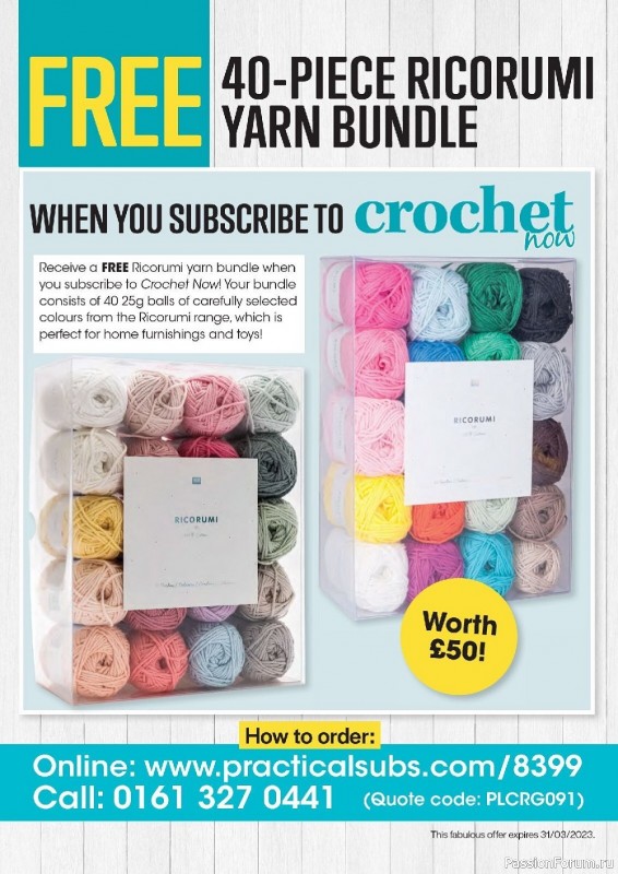 Вязаные проекты крючком в журнале «Crochet Now №91 2023»
