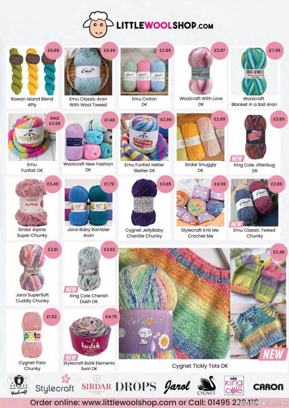 Вязаные проекты крючком в журнале «Crochet Now №107 2024»