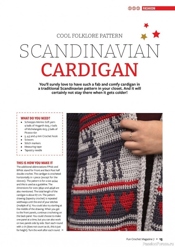 Вязаные проекты крючком в журнале «Fun Crochet Magazine №7 2022»