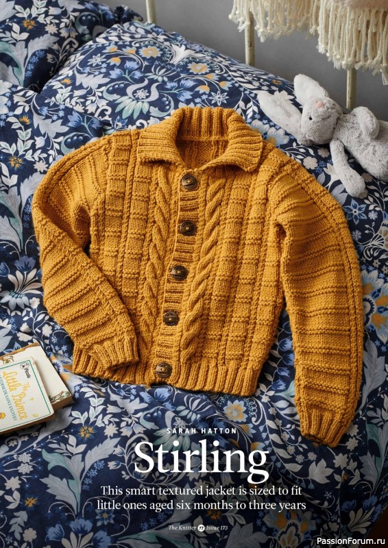 Вязаные модели для всей семьи в журнале "The Knitter №173 2022"
