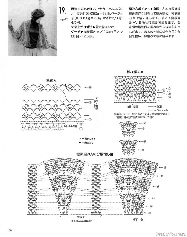 Вязаные модели в журнале «Let's Knit Series NV80652 2020»