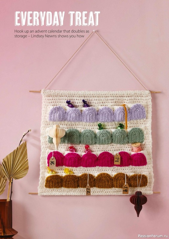 Вязаные проекты крючком в журнале «Your Crochet Christmas - 2022»