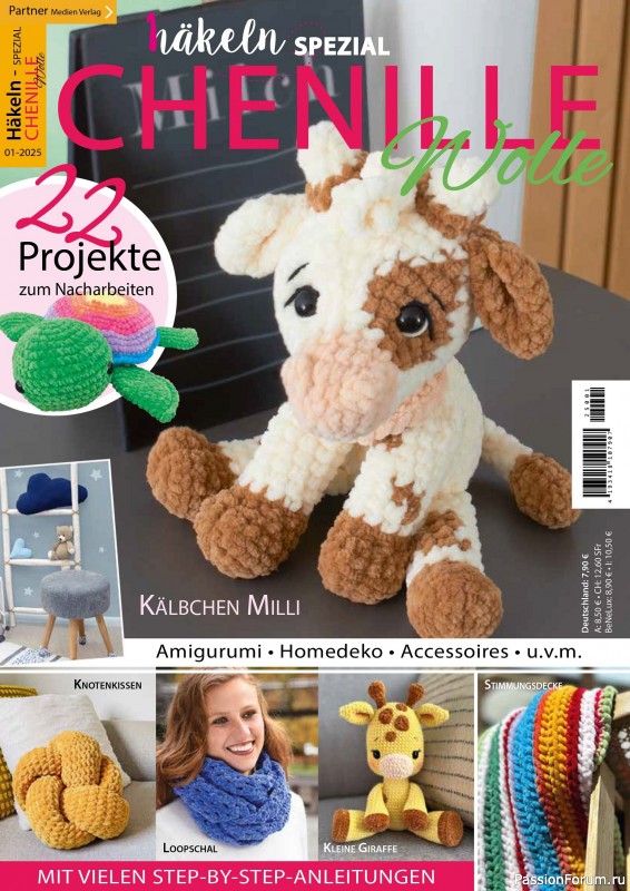 Вязаные проекты в журнале «Häkeln Das MaschenMagazin Spezial №1 2025»