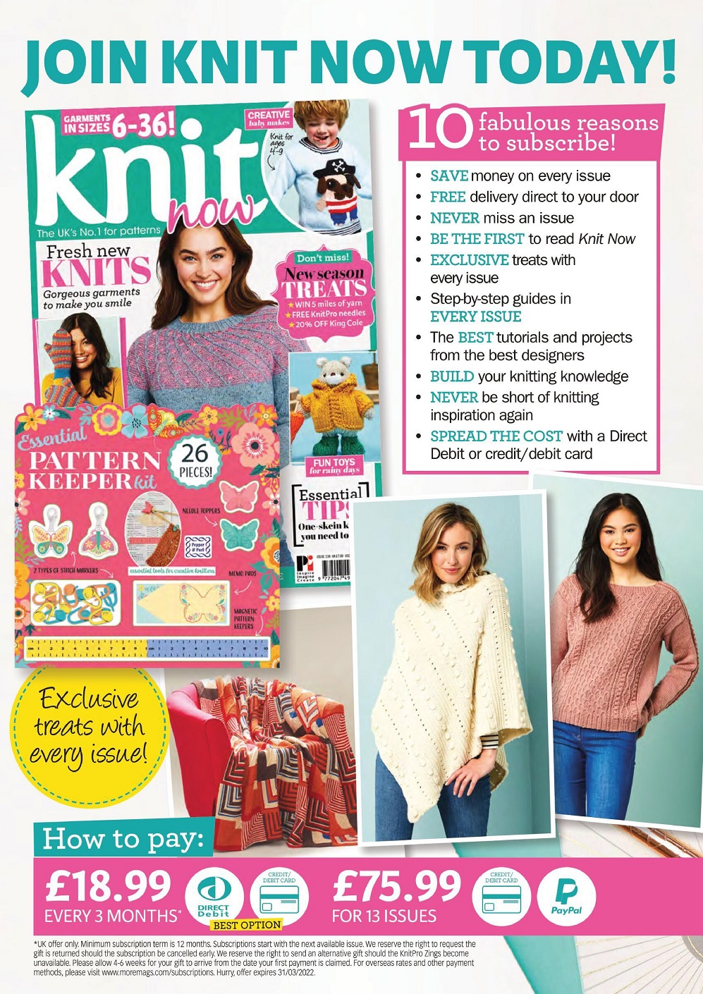 Коллекция вязаной одежды в журнале &laquo;Knit Now №138 2022&raquo;