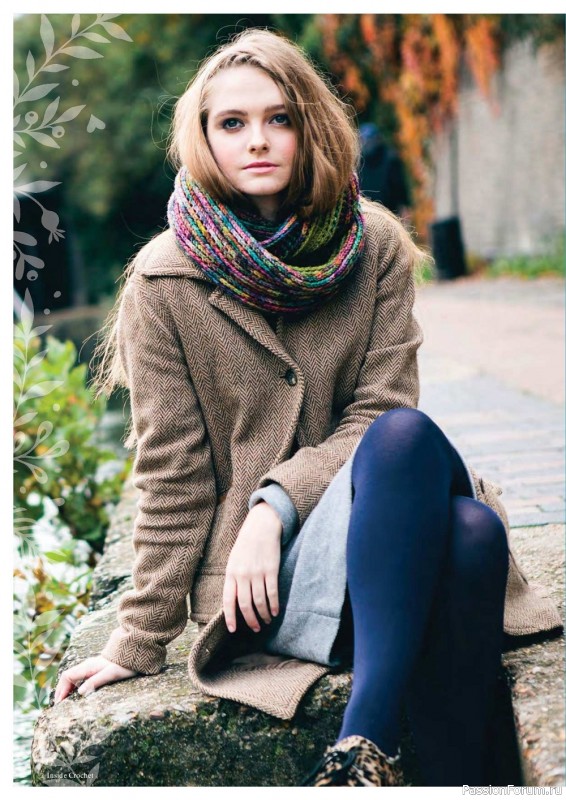 Вязаные модели крючком в журнале «Inside Crochet №154 2023»