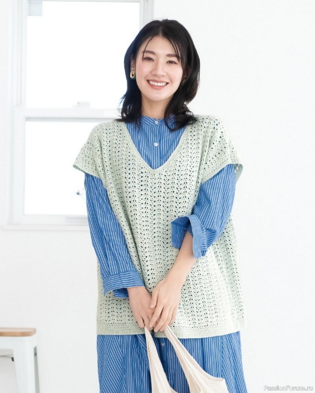 Вязаные модели в журнале «Knit Ange - Spring 2024»