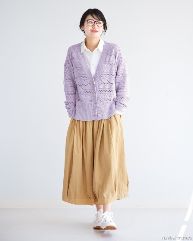 Вязаные модели в журнале «Knit Ange - Spring 2025»