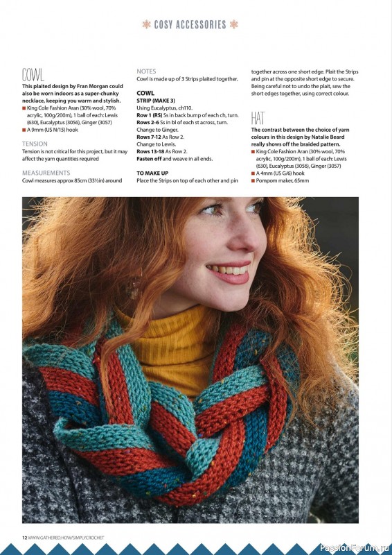 Вязаные проекты крючком в журнале «Your Crochet Christmas - 2022»