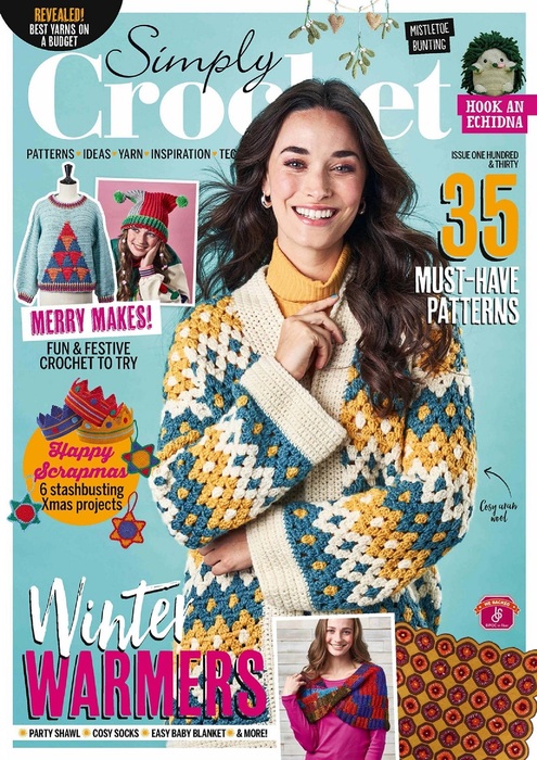 Вязаные проекты крючком в журнале &laquo;Simply Crochet №130 2022&raquo;