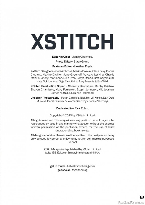 Коллекция вышивки в журнале «XStitch Magazine №24 2023»
