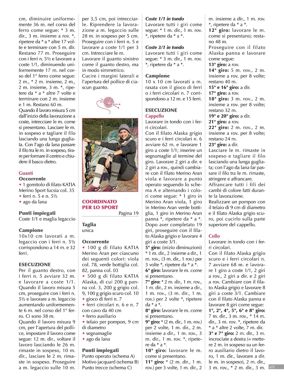 Женские модели спицами для весны и лето. &quot;Piu Maglia Cappelli - Accessori&quot; №3 2021