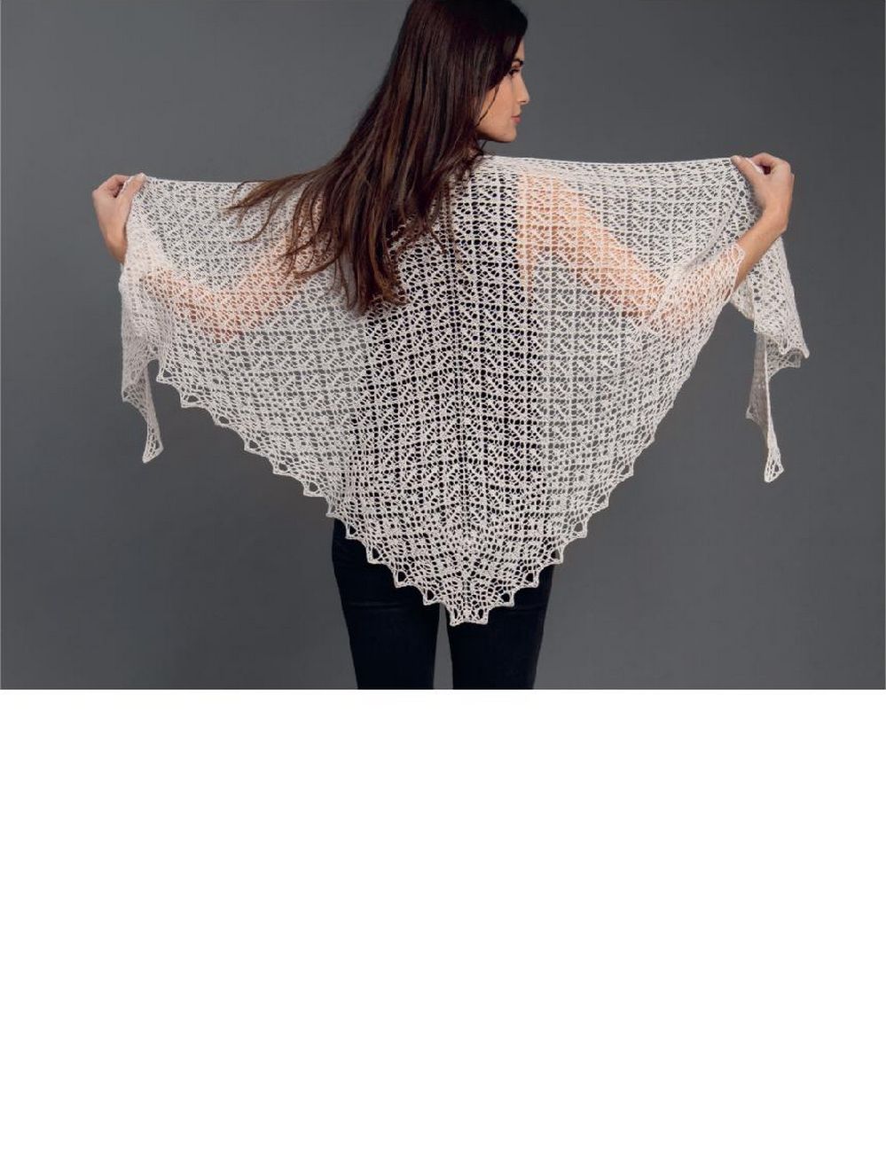 Коллекция ажурных проектов в книге &laquo;Lace Knit Shawls, Sweaters, Socks &amp; Hats&raquo;