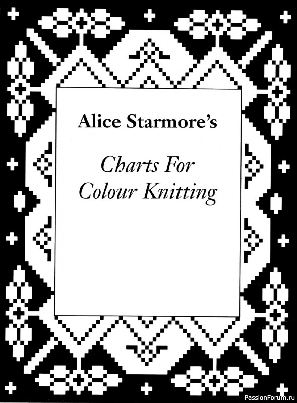 Коллекция узоров в книге &laquo;Charts for Colour Knitting&raquo;