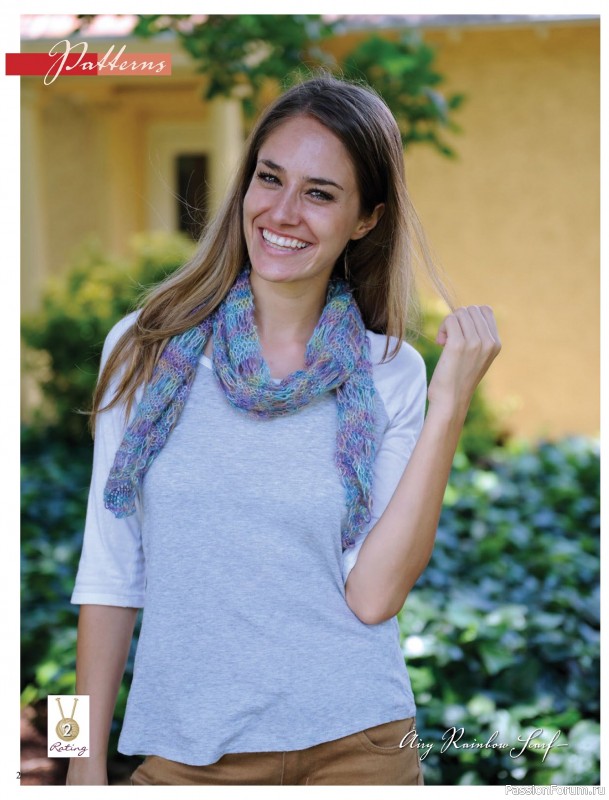 Вязаные модели спицами в журнале «Australian Knitting Vol.17 №1 2025»