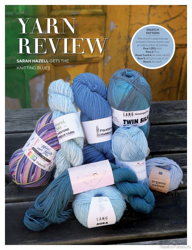 Вязаные модели спицами в журнале «Knitting №232 2022»