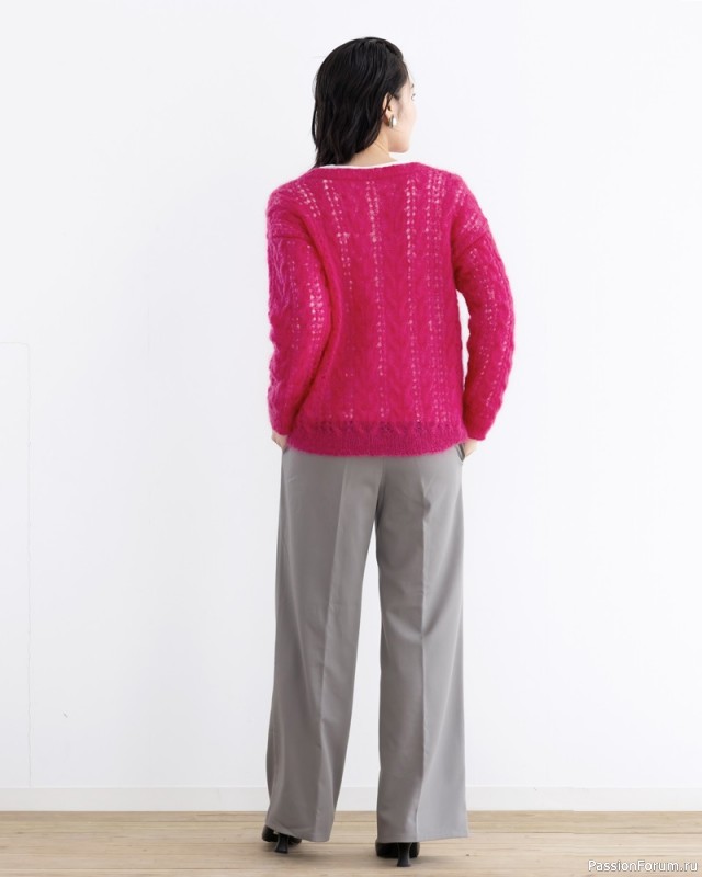 Вязаные модели в журнале «Knit Ange - Winter 2024»