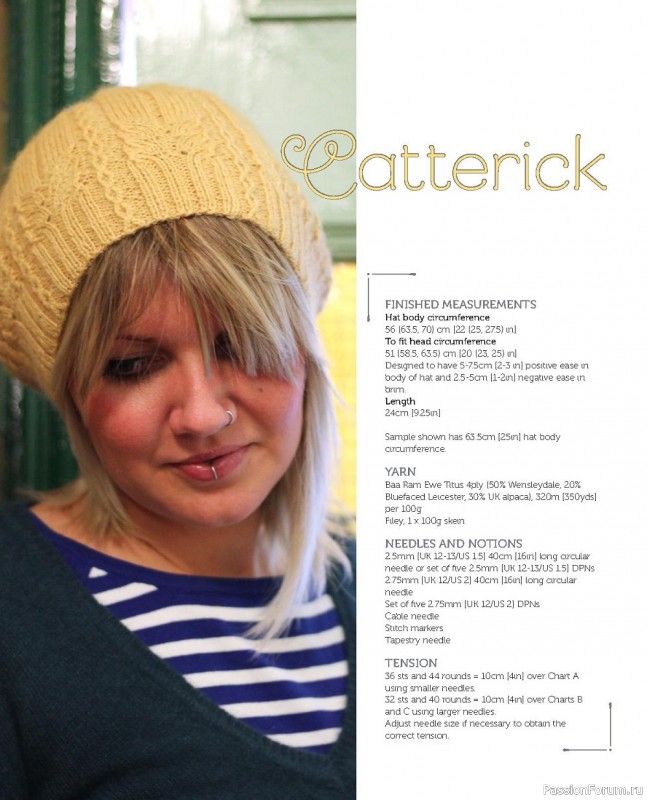 Коллекция моделей шапок в книге «Coop Knits Toasty - Volume 1-2»