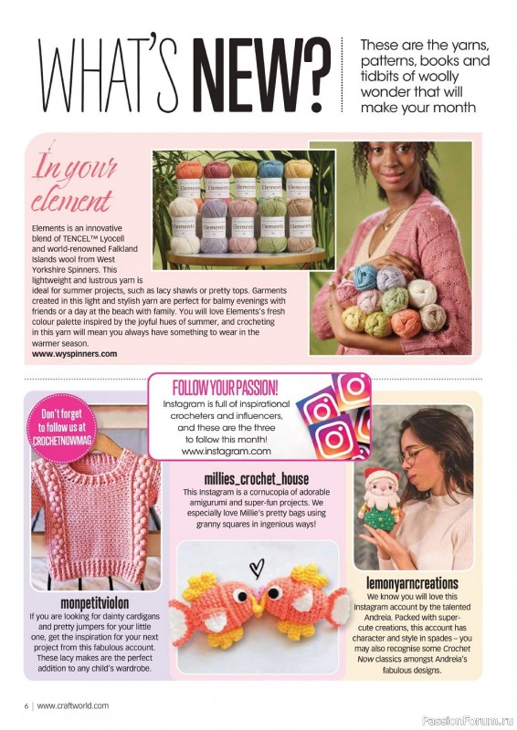 Вязаные модели крючком в журнале «Crochet Now №80 2022»