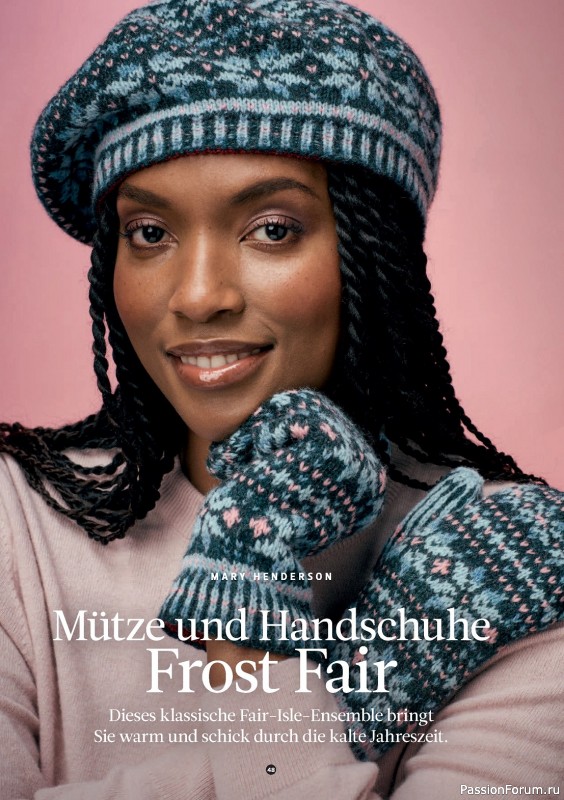 Вязаные модели в журнале «The Knitter №68 2024»