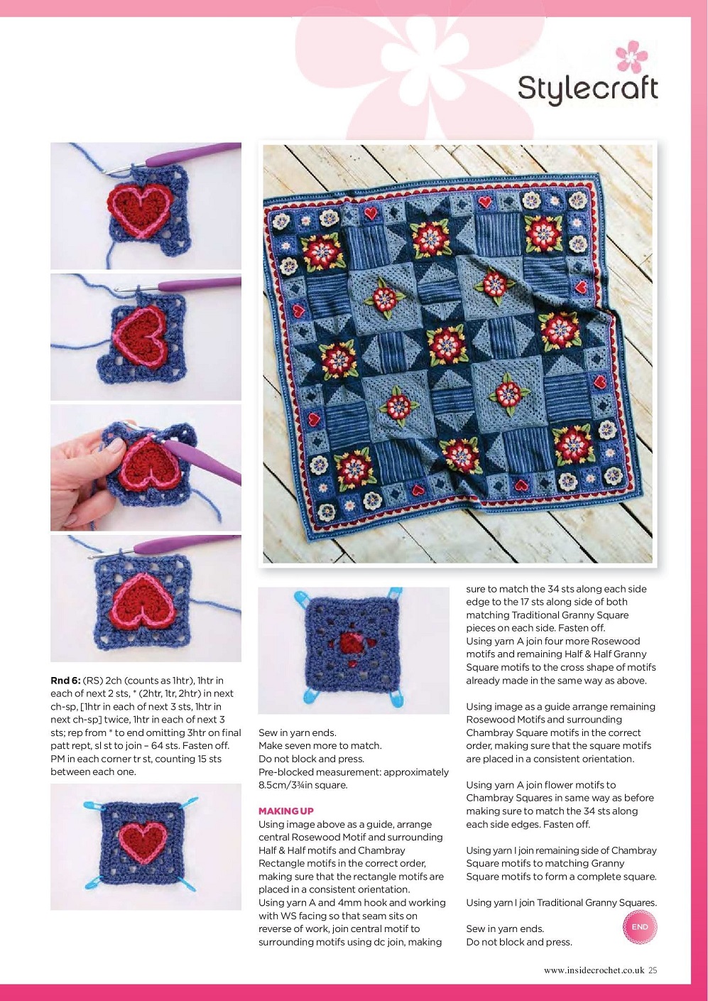 Вязаные модели одежды в журнале "Inside Crochet №144 2022"