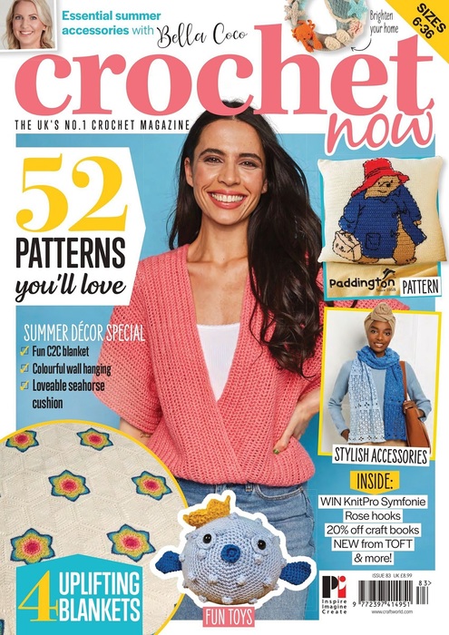 Вязаные проекты крючком в журнале &laquo;Crochet Now №83 2022&raquo;