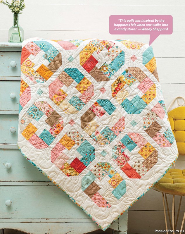 Коллекция проектов для рукодельниц в журнале «Quilter's World Special Edition - Late Spring 2025»