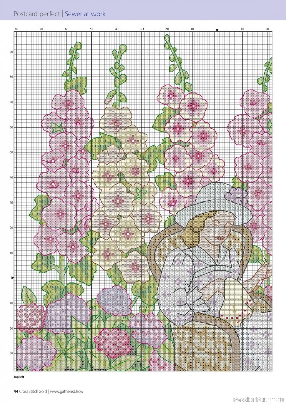 Коллекция вышивки в журнале «Cross Stitch Gold - Figures Collection 2023»