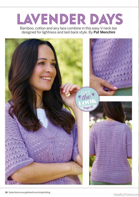Вязаные проекты крючком в журнале «Simply Knitting №266 2025»